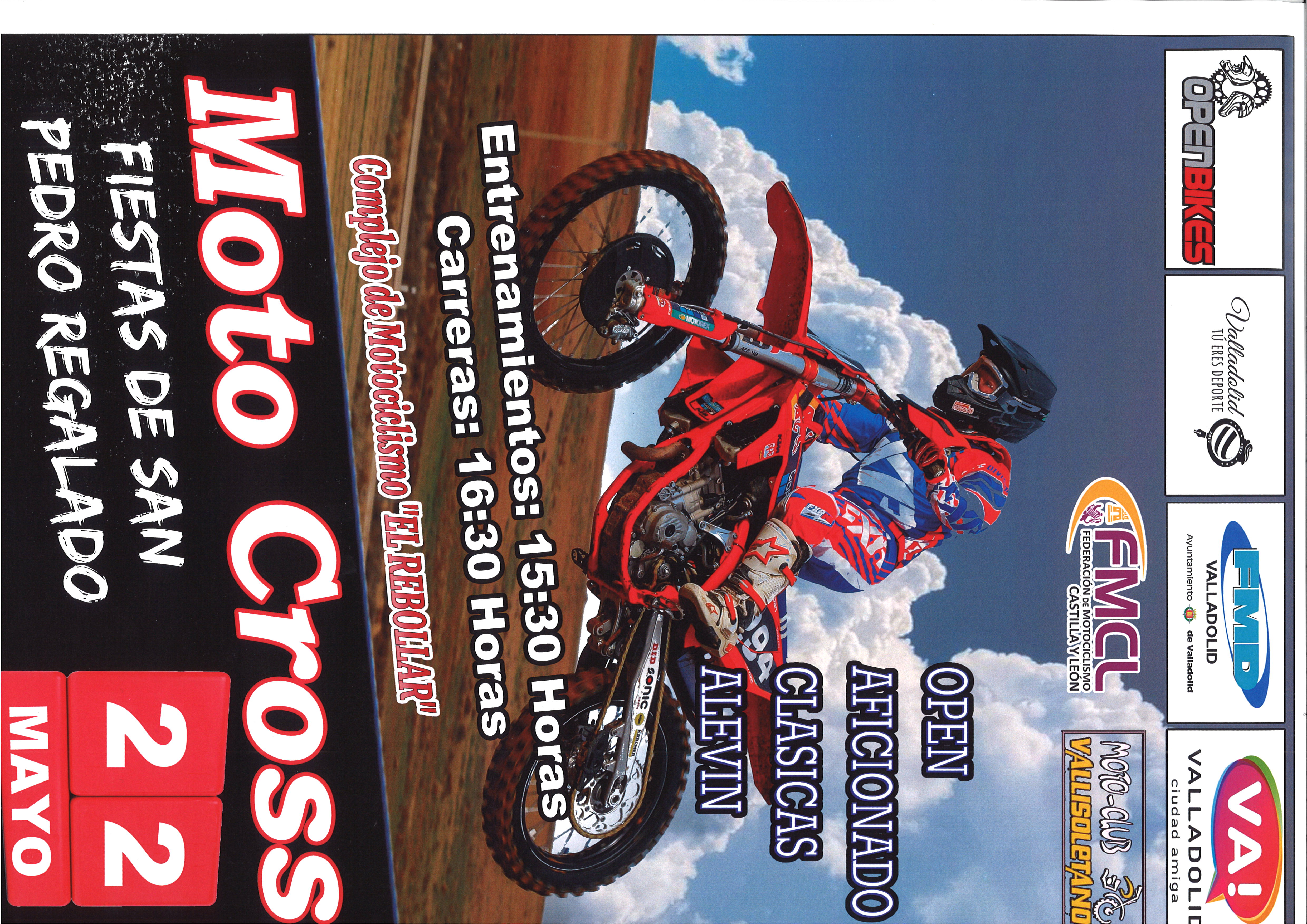 Foto del Moto Cross Fiestas de San Pedro Regalado 2021