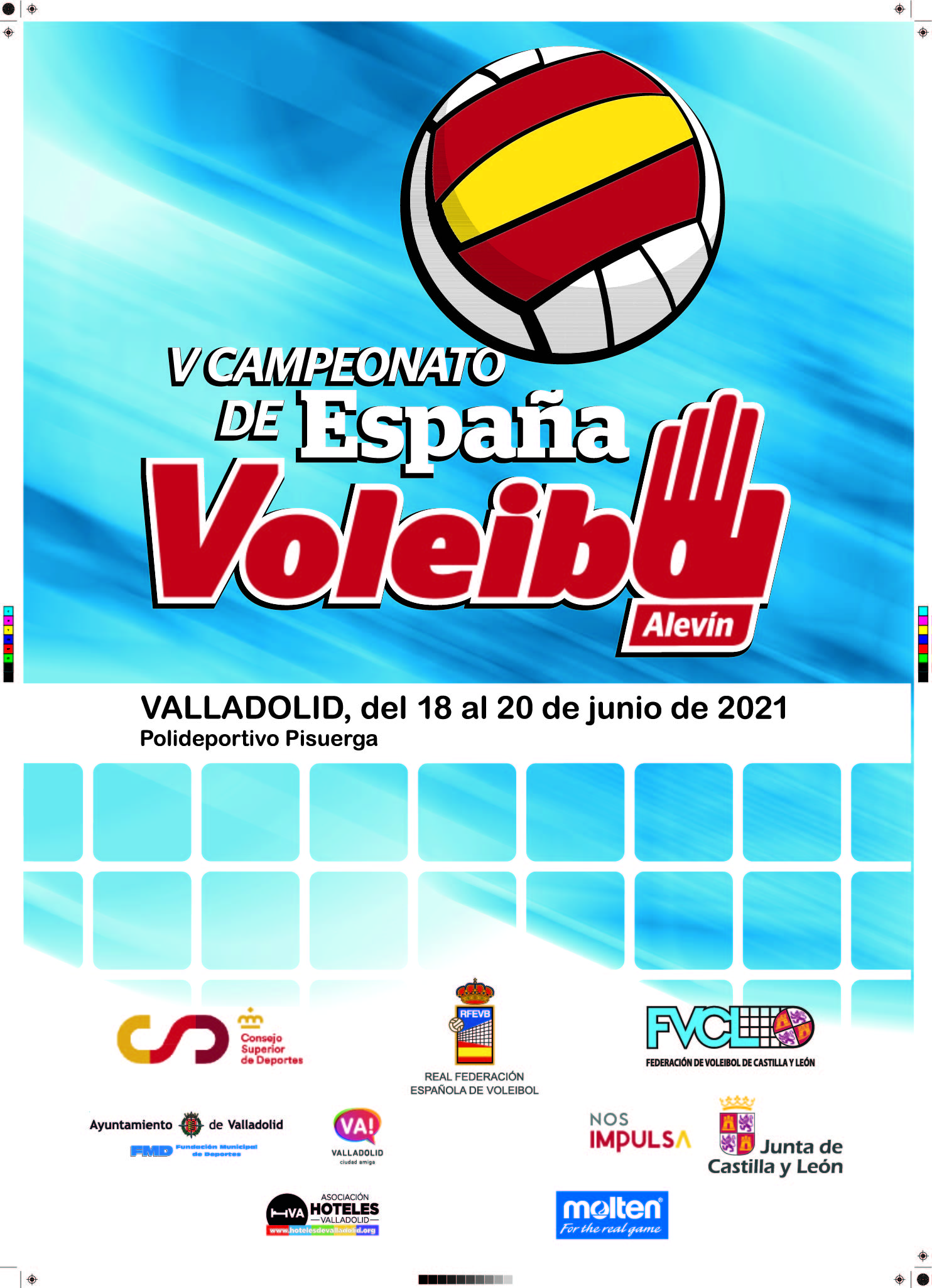 Foto del Campeonato de España de Voleibol Alevín Masculino y Femenino