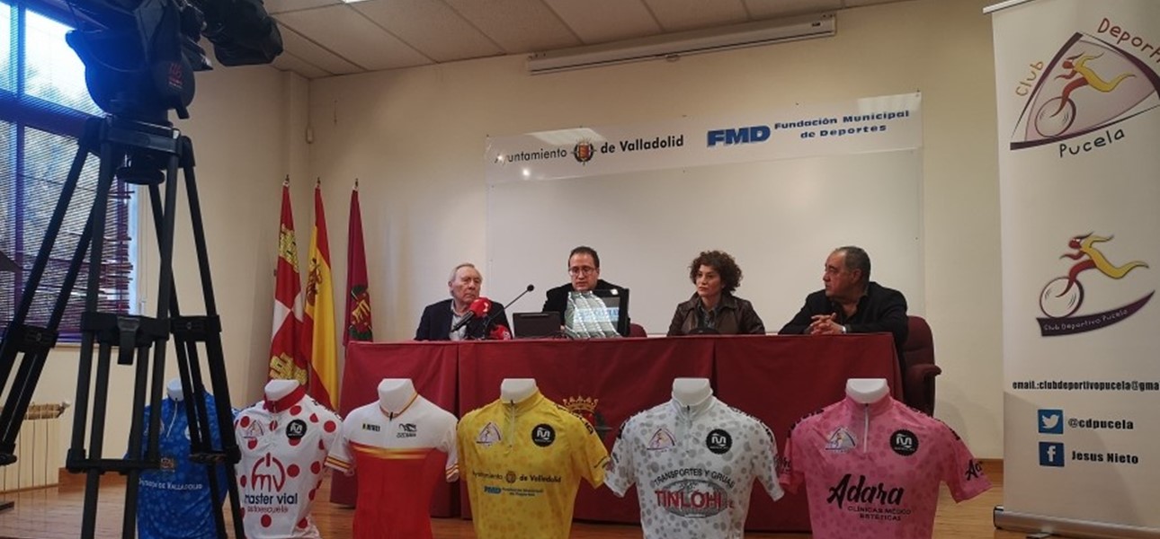 Foto del evento Presentación XIII Clásica Valladolid Copa de España élite sub 23 Memorial Ángel Lozano y Jesús Nieto
