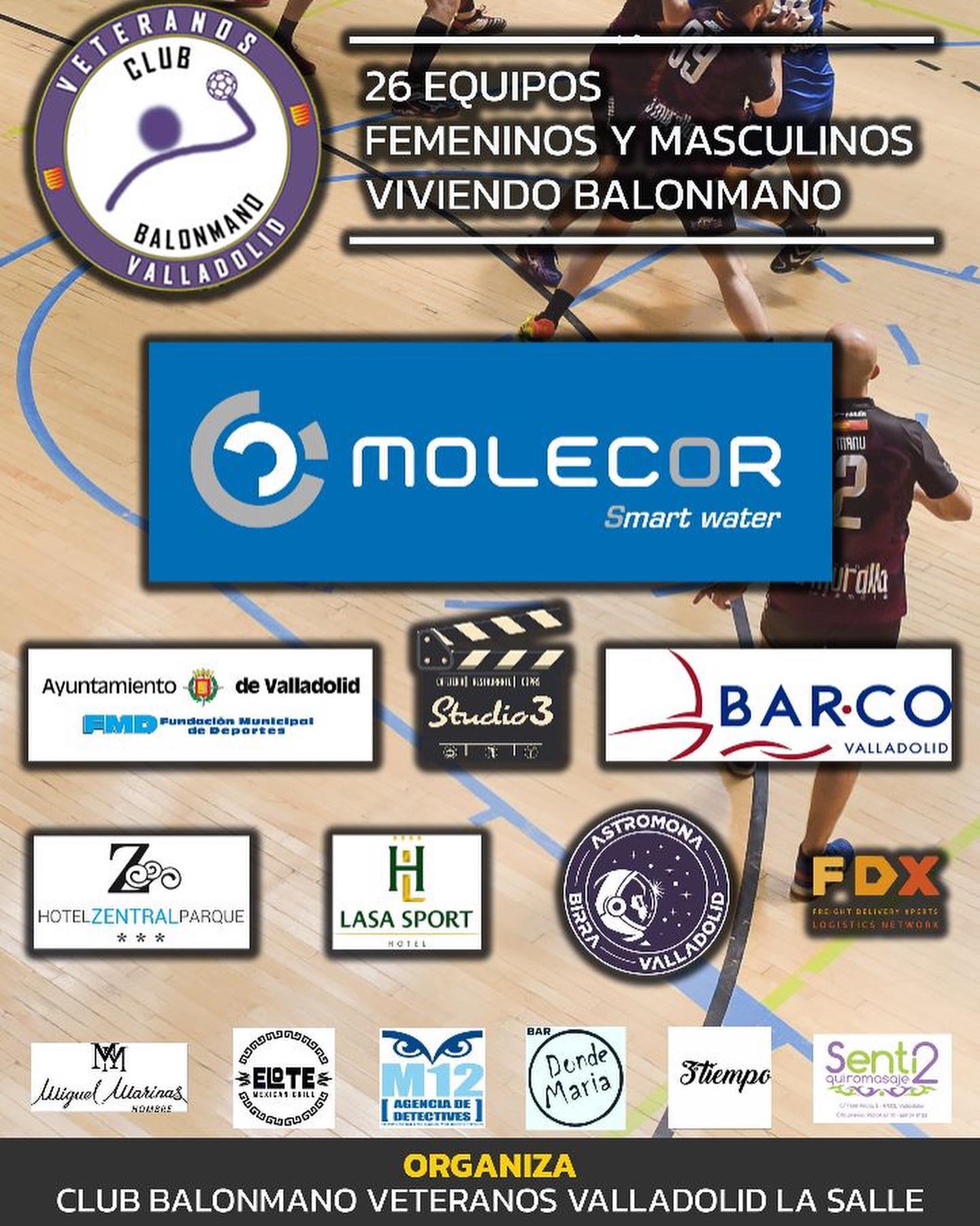 Foto del IX Encuentro Internacional de Balonmano Máster