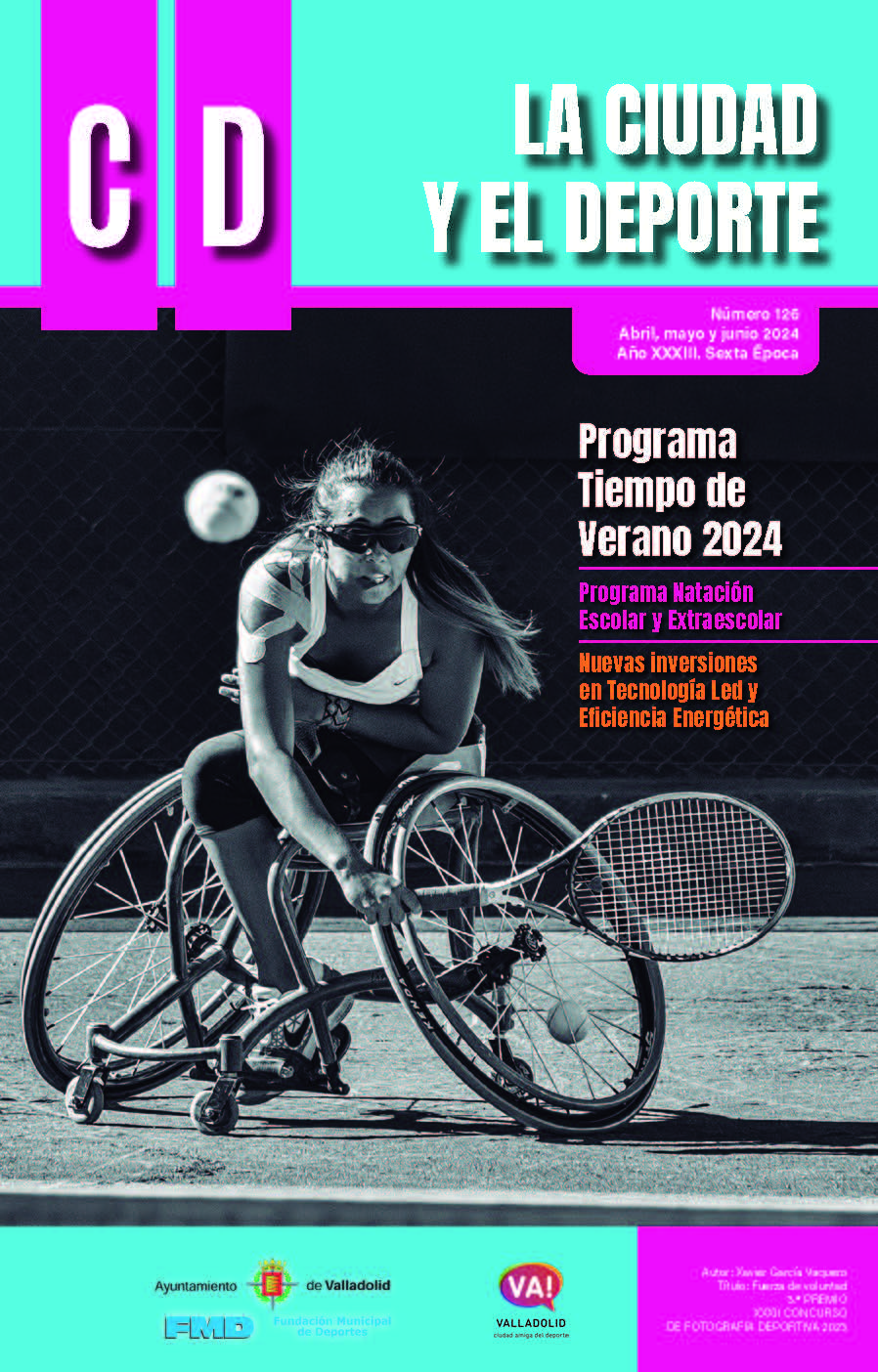 Portad de la Revista la Ciudad y el Deporte número 126