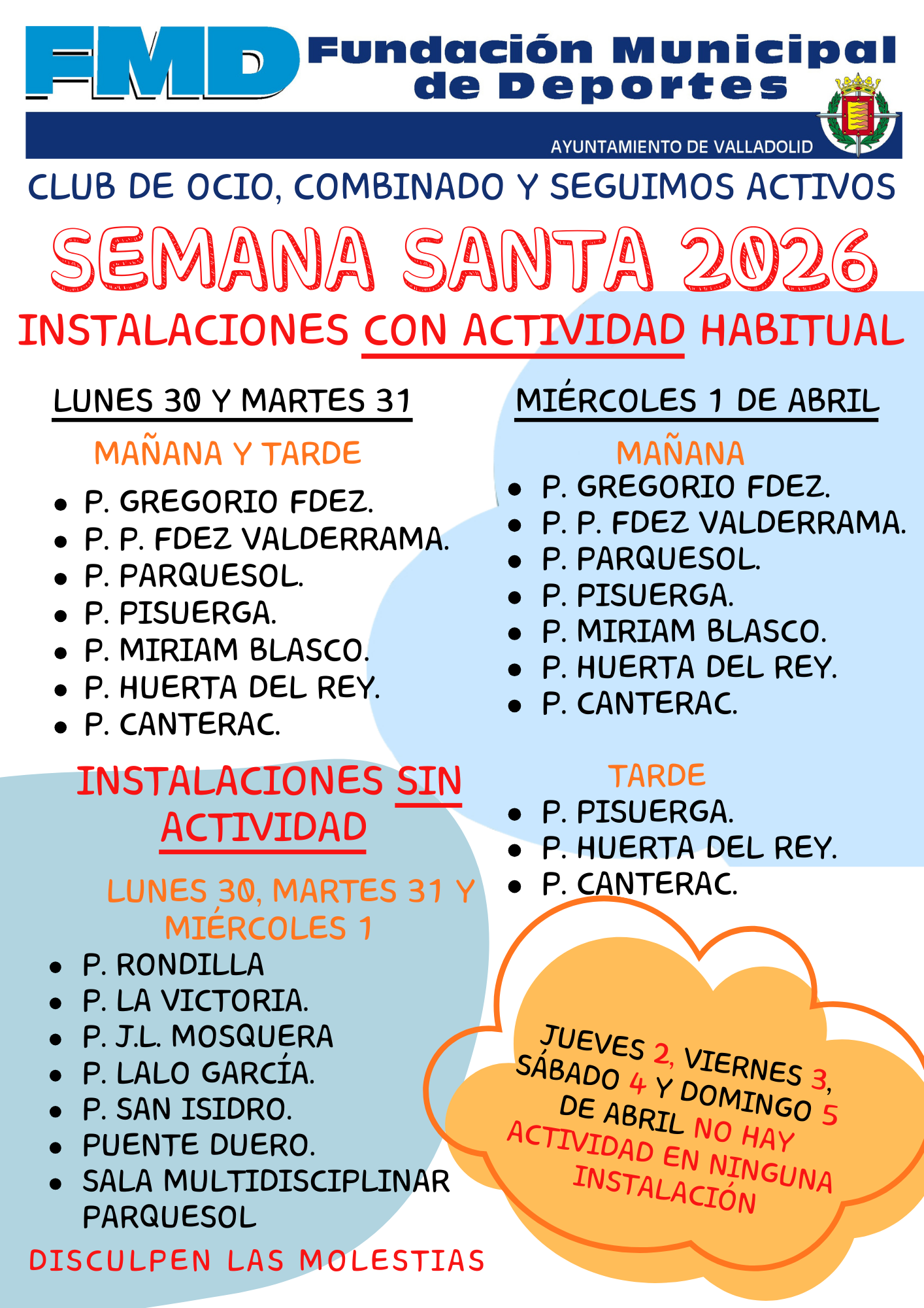 Foto que ilustra la noticia Programación Semana Santa 2026 (abonos con continuidad)
