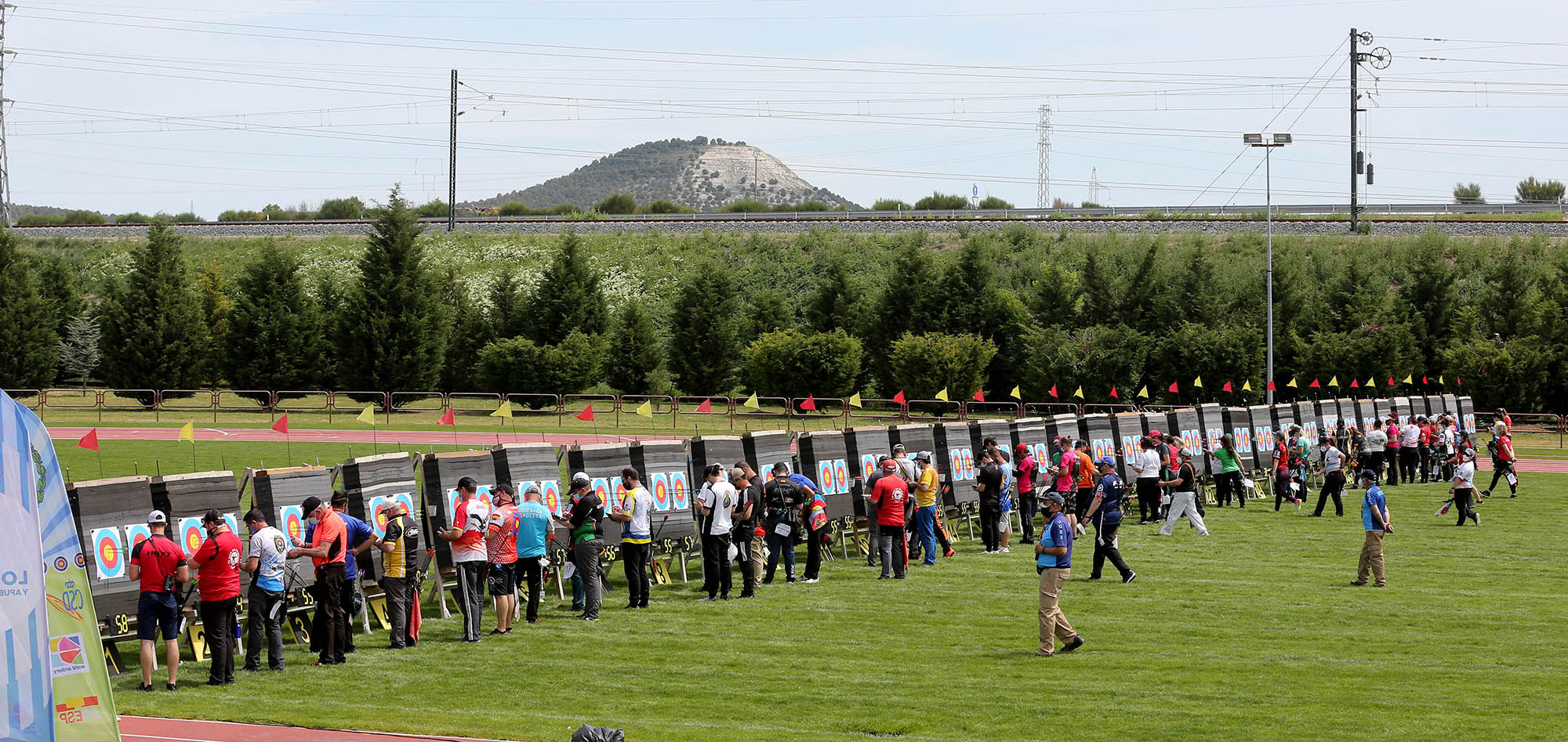 Foto de la instalación II Gran Premio de España de Tiro con Arco Ciudad de Valladolid