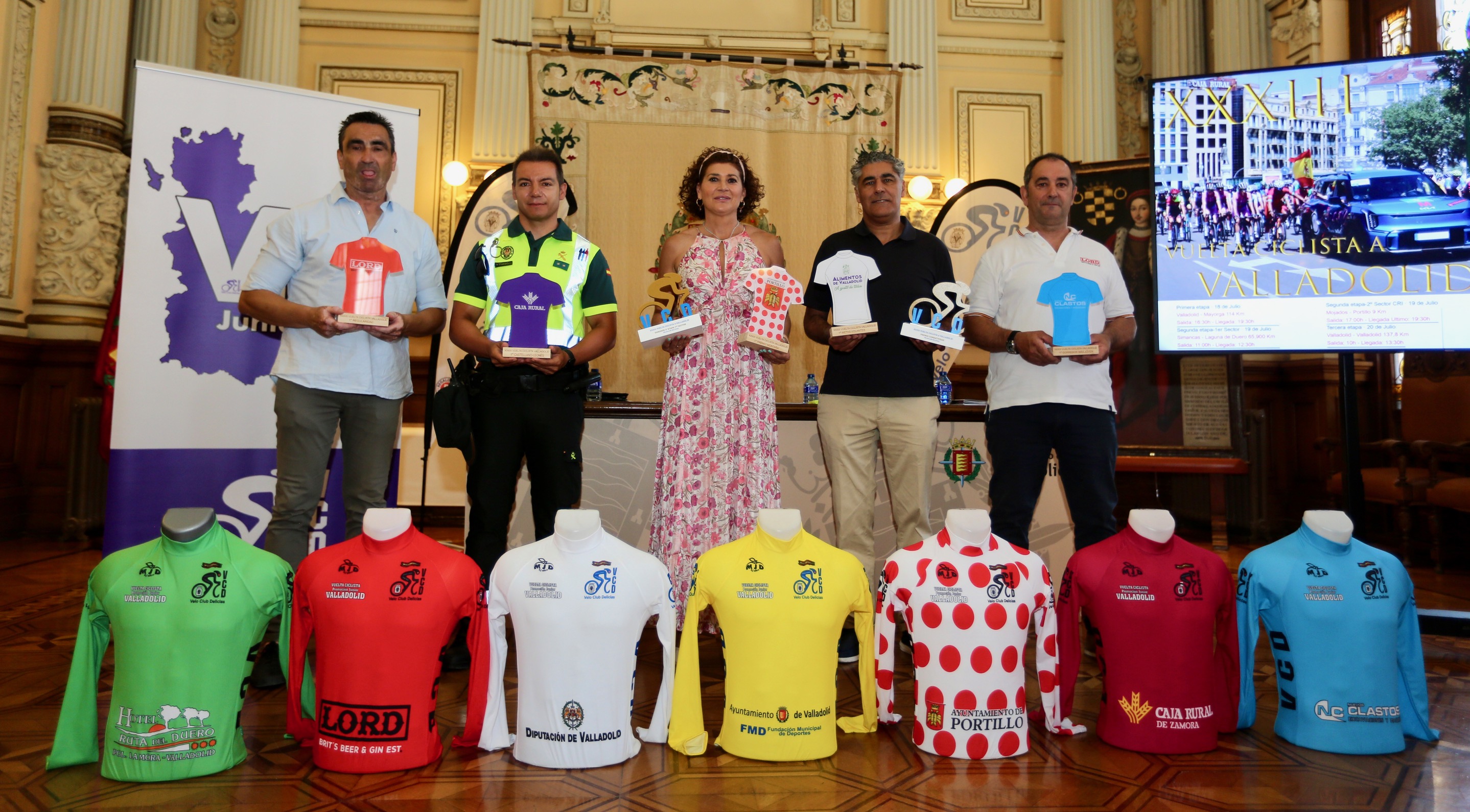 Foto del evento Presentación de la XXXIII Vuelta Ciclista a Valladolid junior