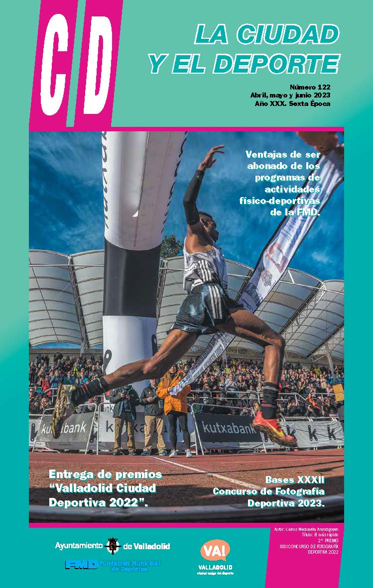 Portad de la Revista la Ciudad y el Deporte número 122