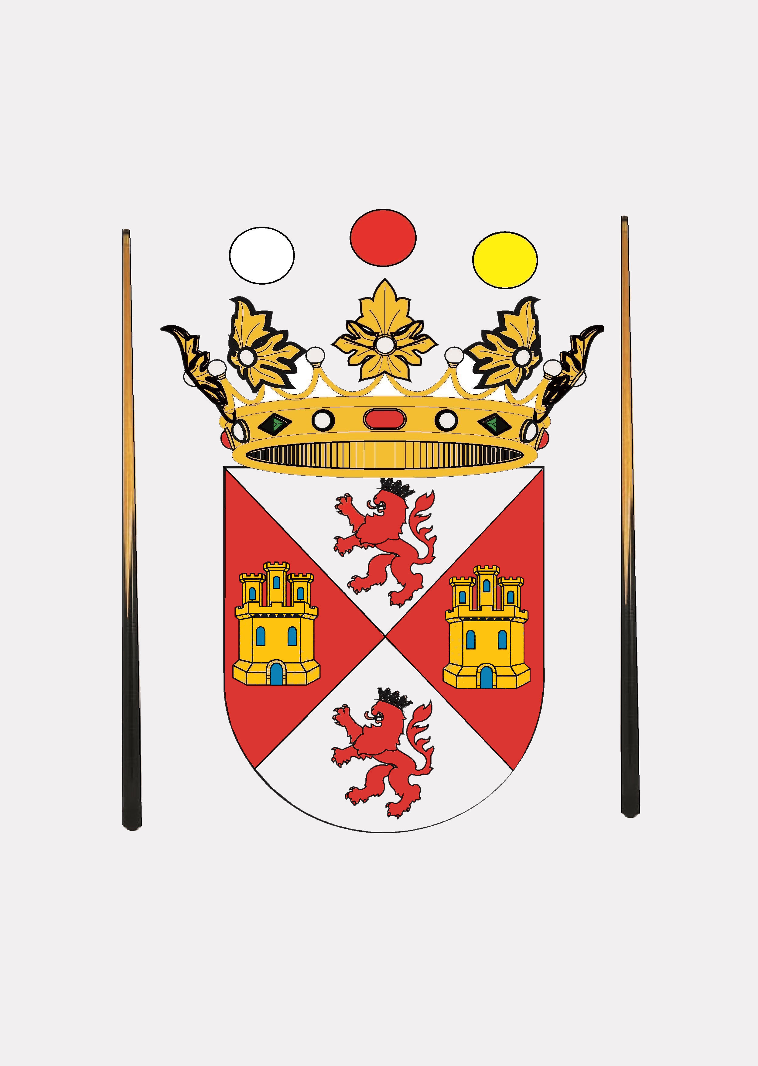 Escudo de la entidad Federación de Billar de Castilla y León