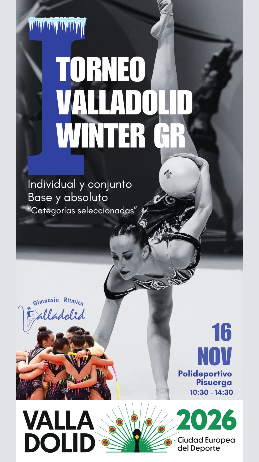 Foto del I TORNEO NACIONAL WINTER VALLADOLID DE GIMNASIA RÍTMICA