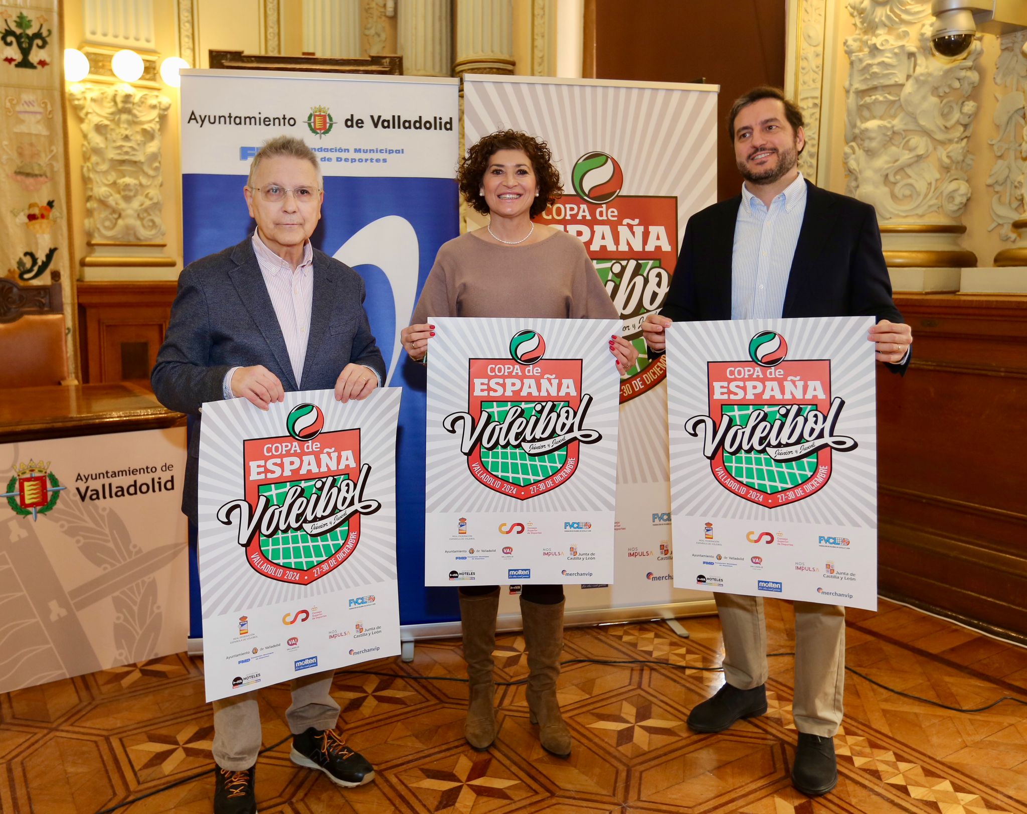 Foto del evento Presentación de la Copa de España juvenil y junior de voleibol 2024