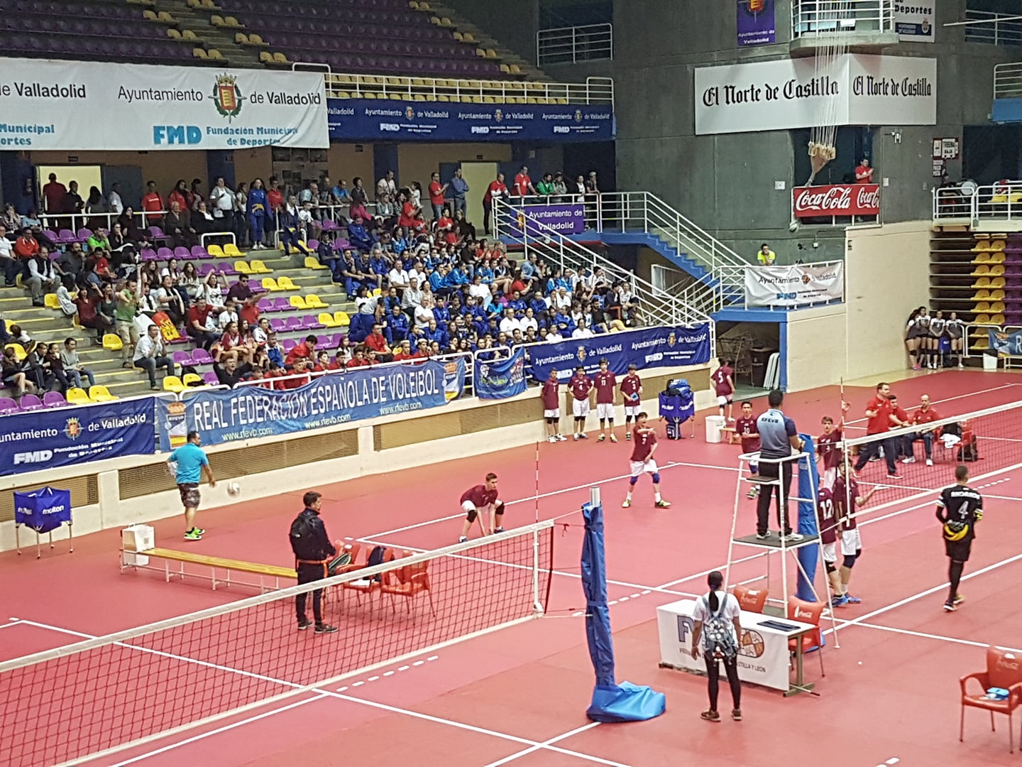 Foto del Campeonato de España de Voleibol Alevín Masculino y Femenino