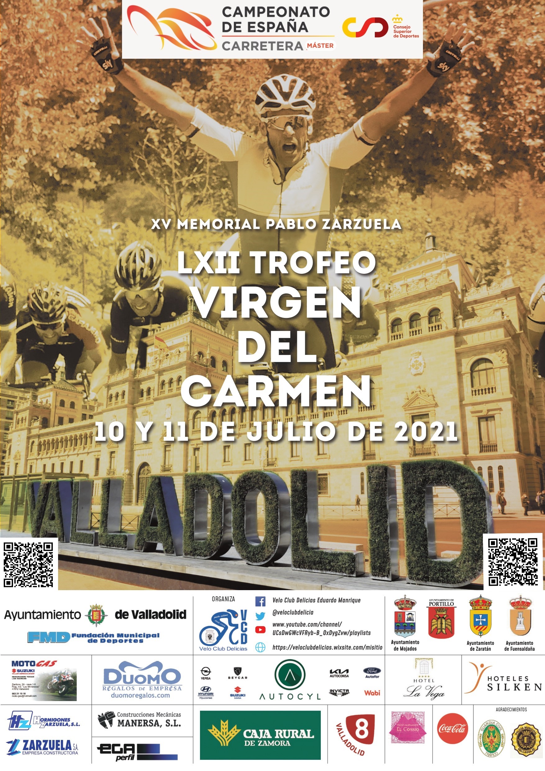 Foto del Campeonato de España Ruta Máster - LVII Trofeo Vírgen del Carmen - XV Memorial Pablo Zarzuela