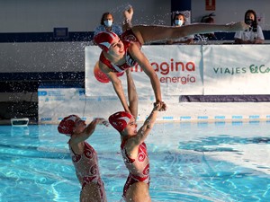 Foto del XIV campeonato de Castilla y León Escuelas de Verano de Natación Artística