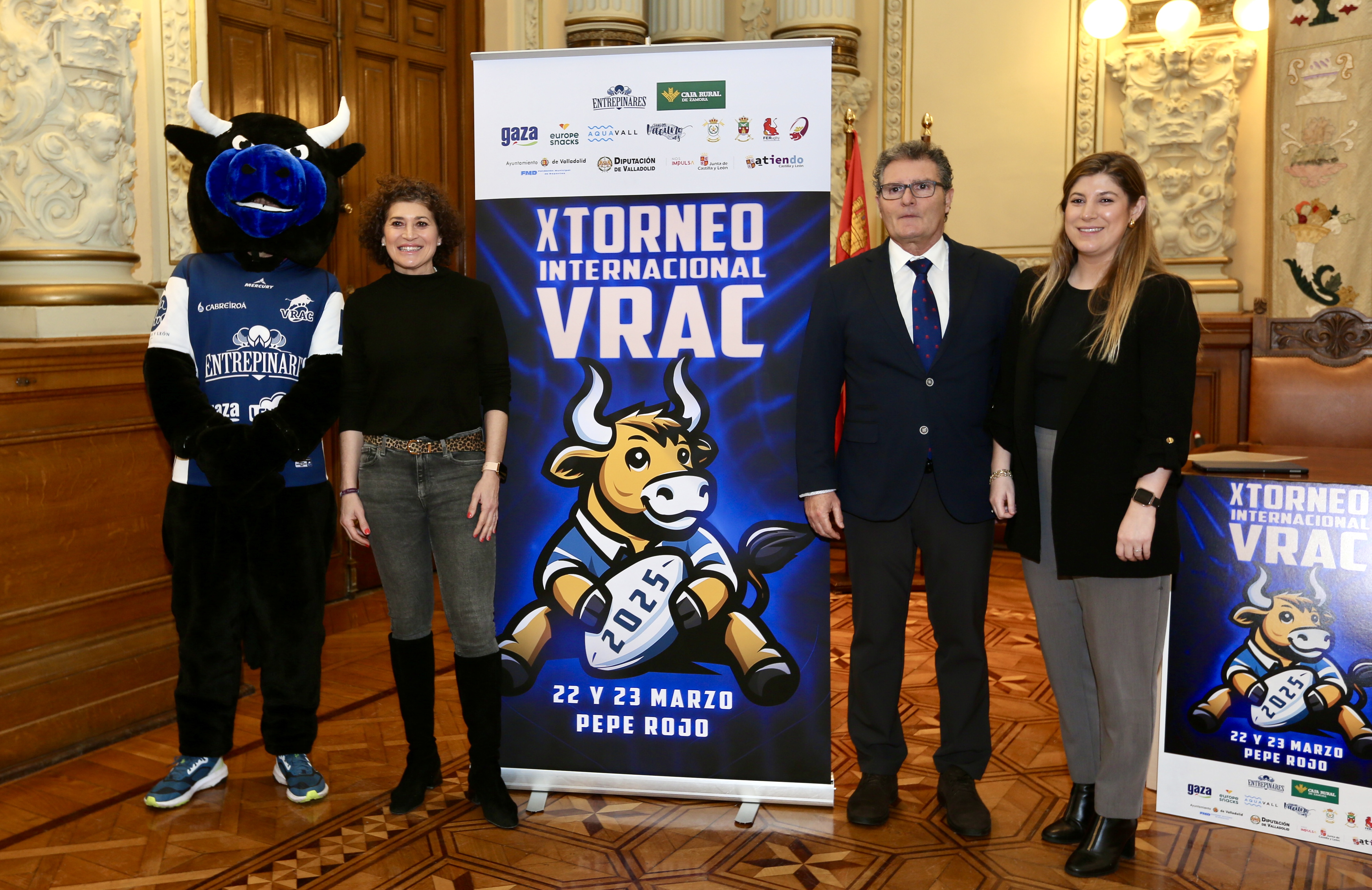 Foto del evento Presentación del X Torneo Internacional VRAC de escuelas de rugby