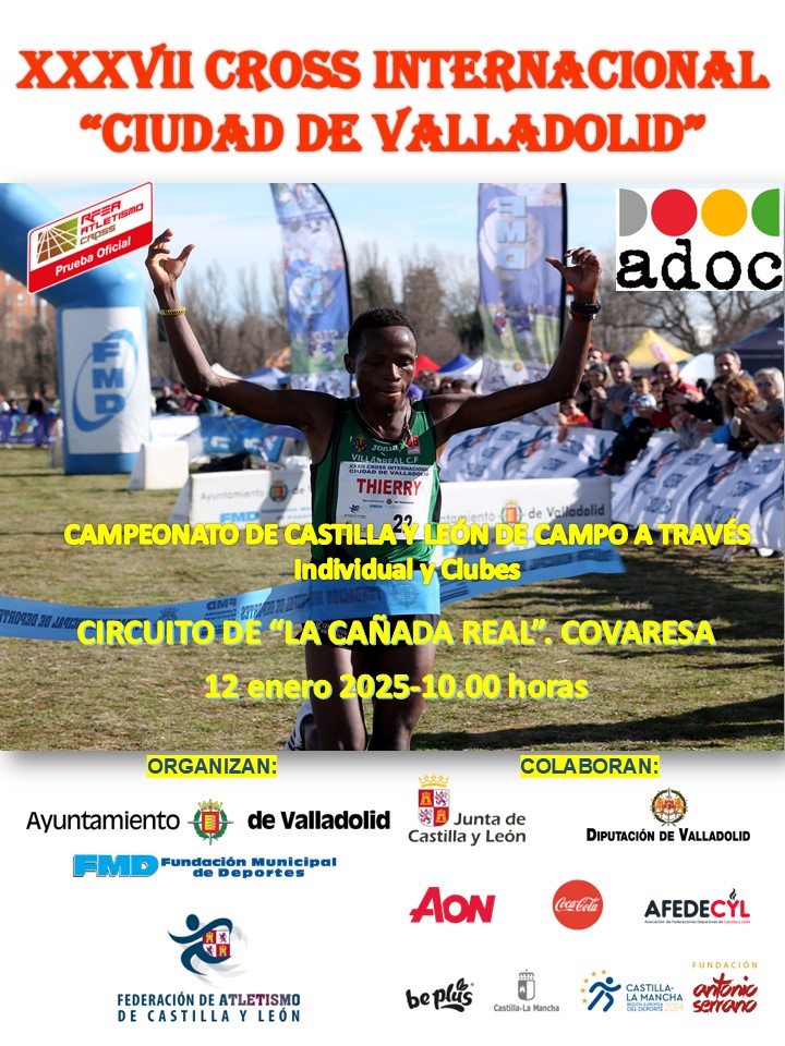 Foto del XXXVII Cross Internacional Ciudad de Valladolid y Campeonato Autonómico de Campo A Través