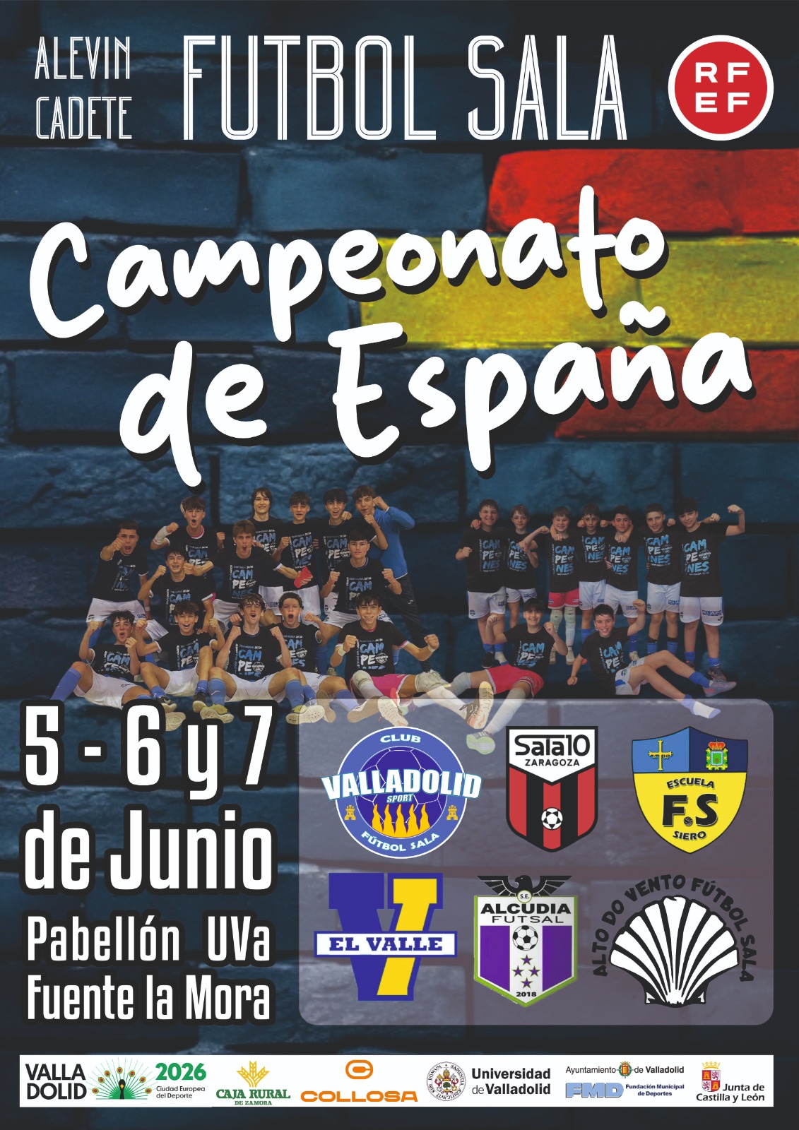 Foto del CAMPEONATOS de ESPAÑA de CLUBES BASE: ALEVÍN Y CADETE FÚTBOL SALA - FASE PREVIA