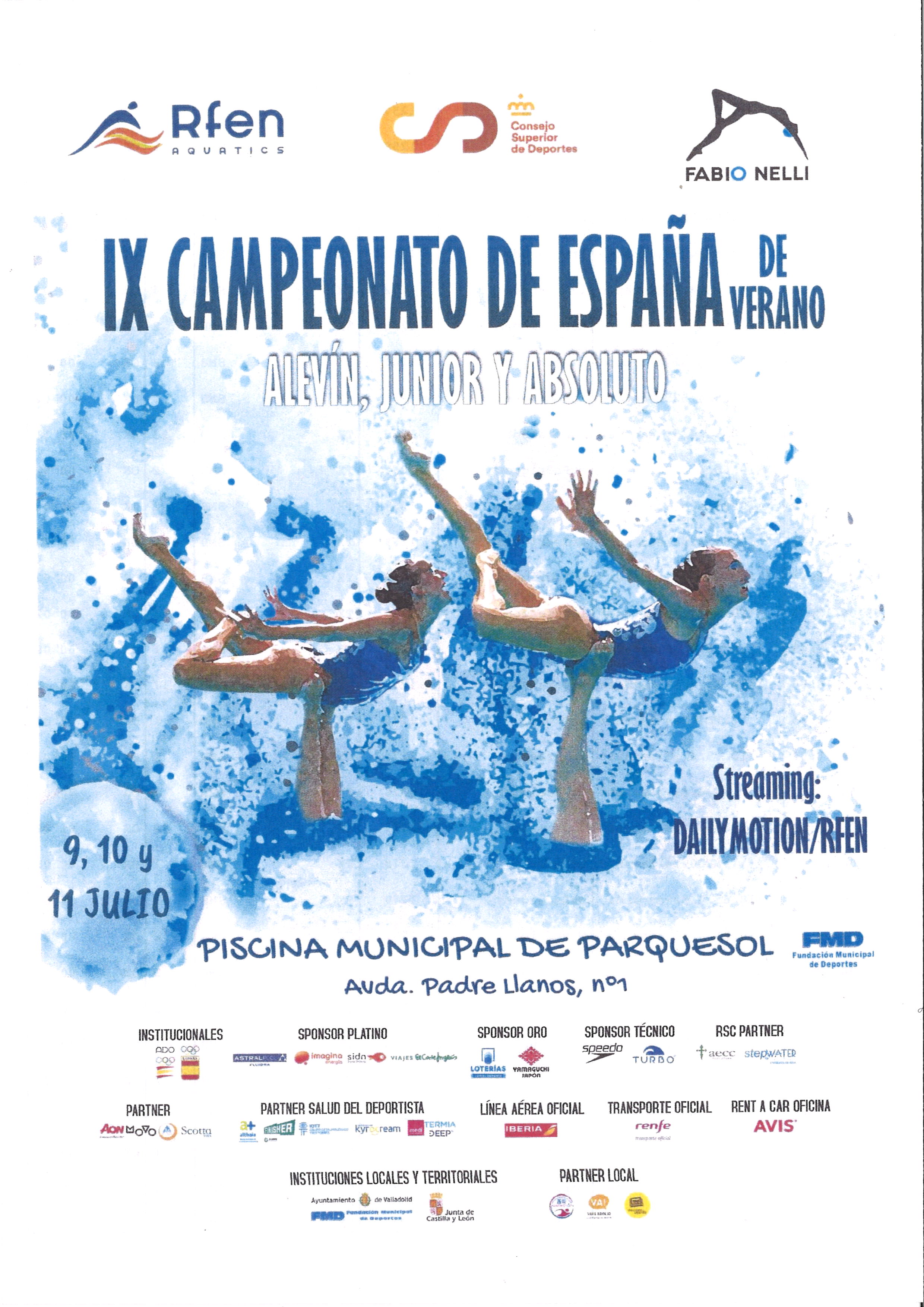 Foto del IX Campeonato de España Alevín, Junior y Absoluto de Verano de Natación Artística