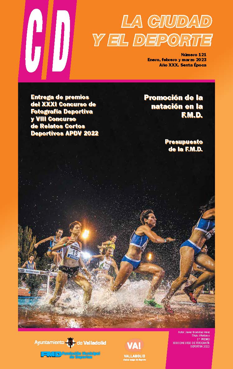 Portad de la Revista la Ciudad y el Deporte número 121