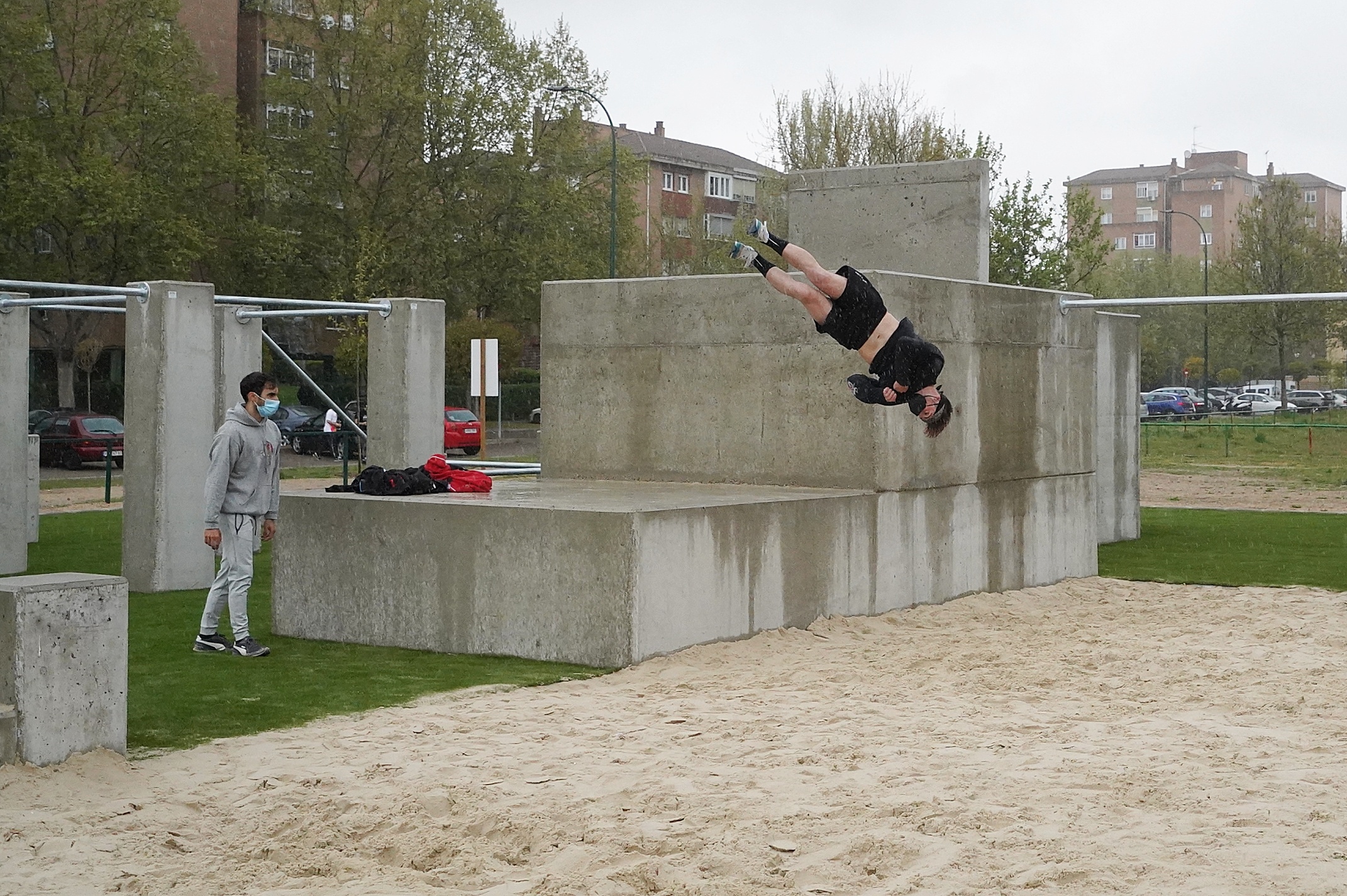 Foto de Pista de Parkour en plaza de Cuba