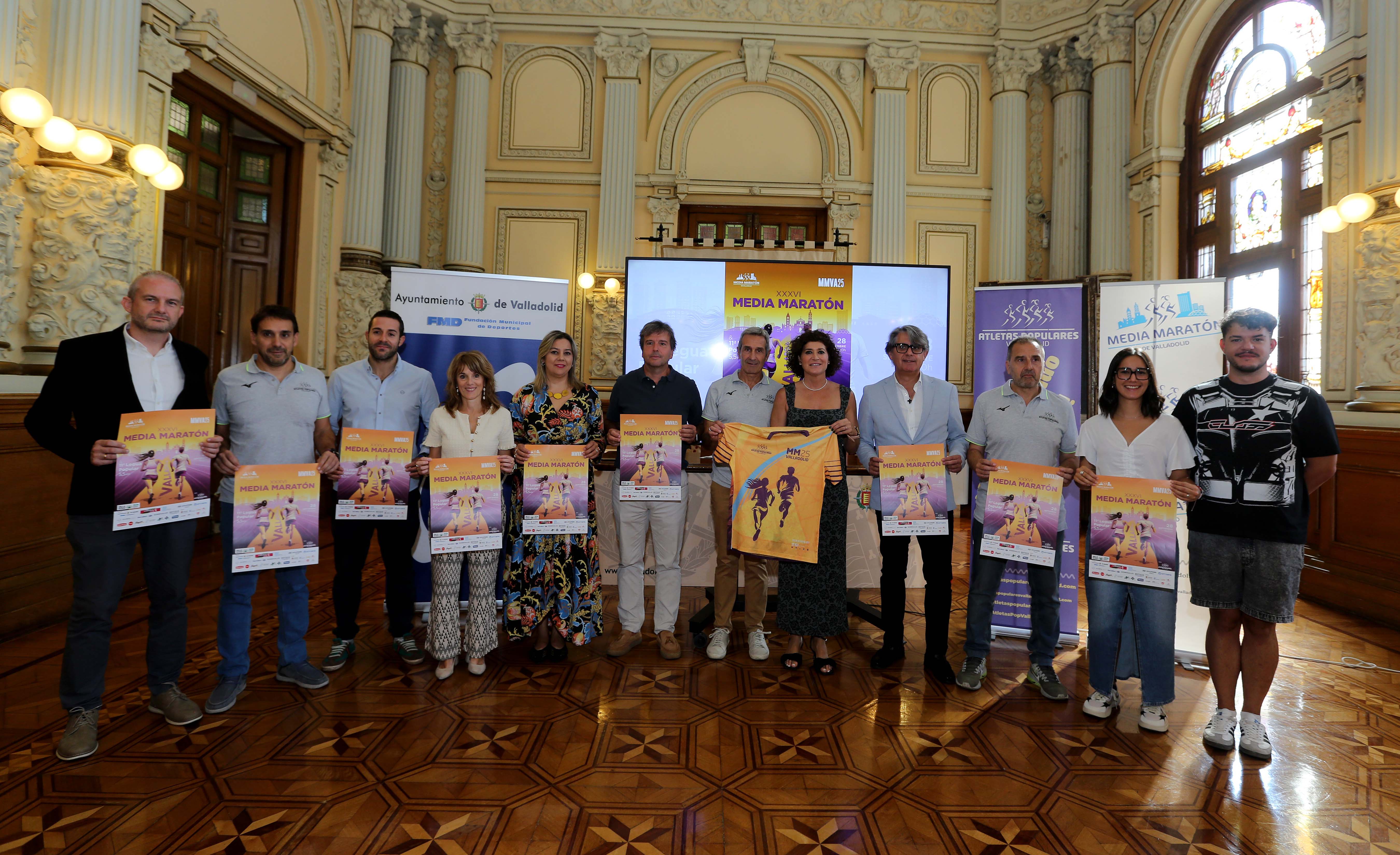 Foto del evento Presentación de la XI Legua y XXXVI Media Maratón Ciudad de Valladolid