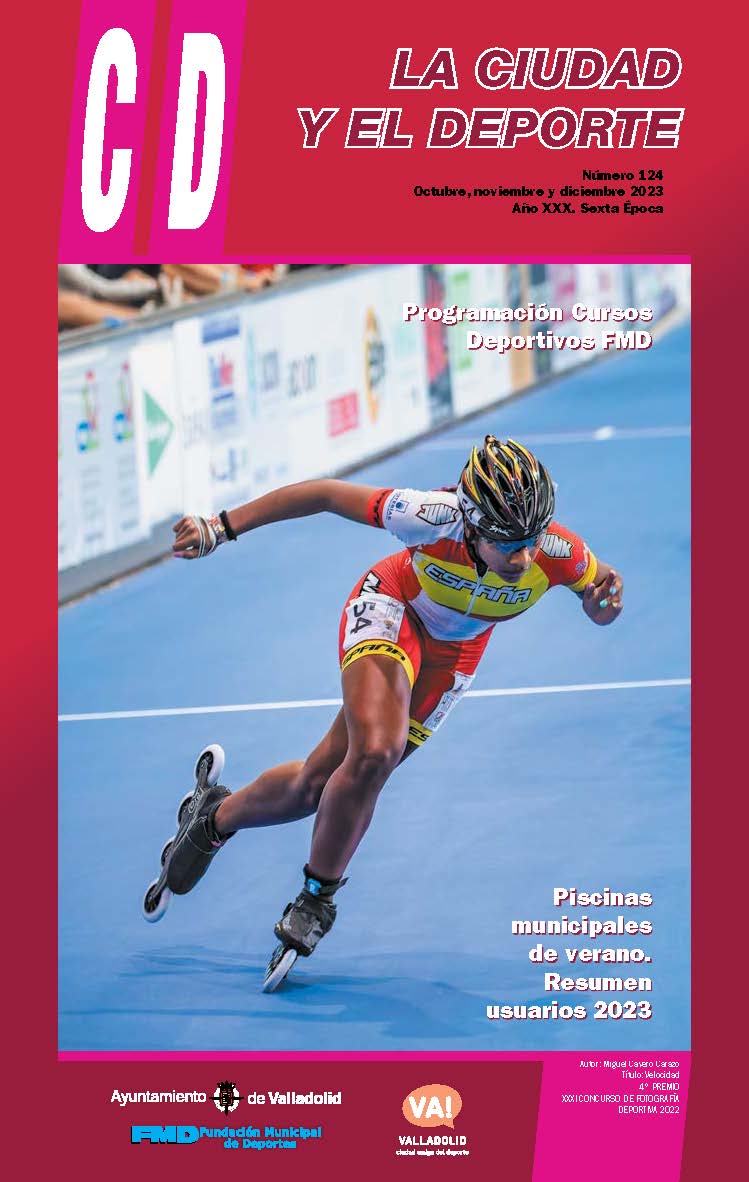 Portad de la Revista la Ciudad y el Deporte número 124