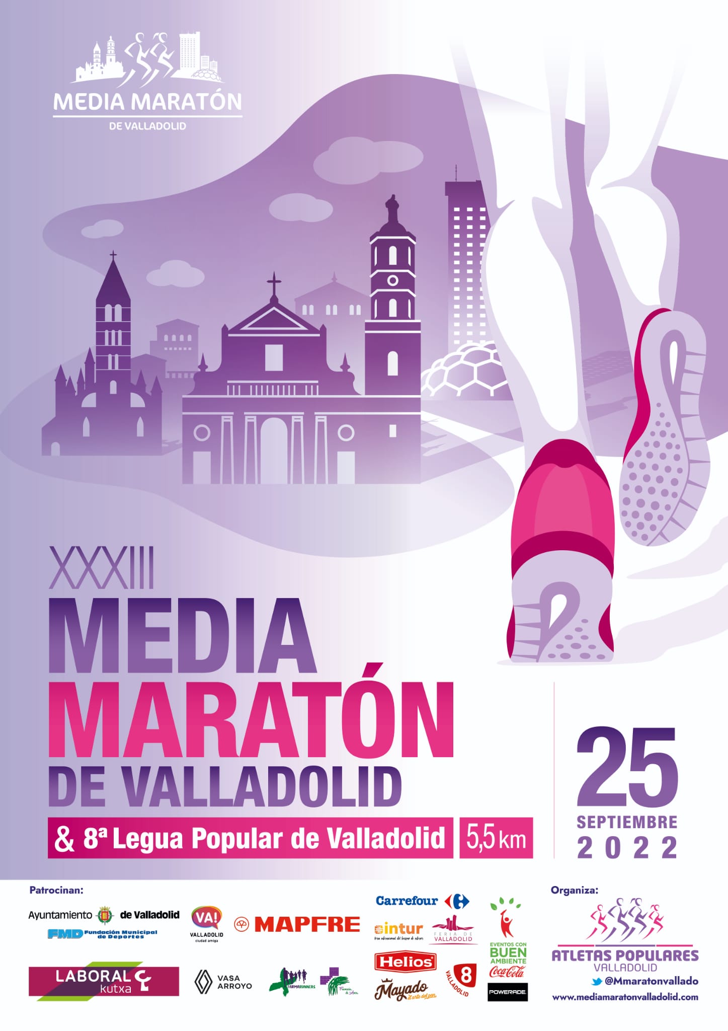 Foto del XXXIII media Maratón Ciudad de Valladolid