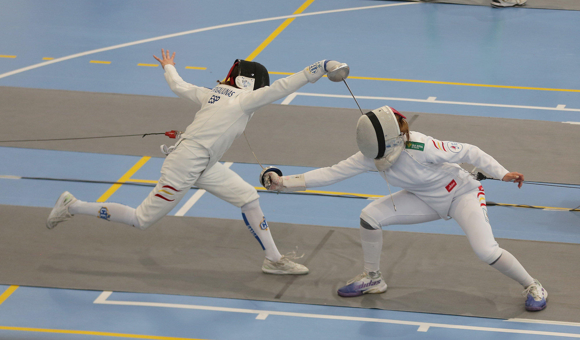 Foto del evento Campeonato de España de esgrima júnior individual y por equipos