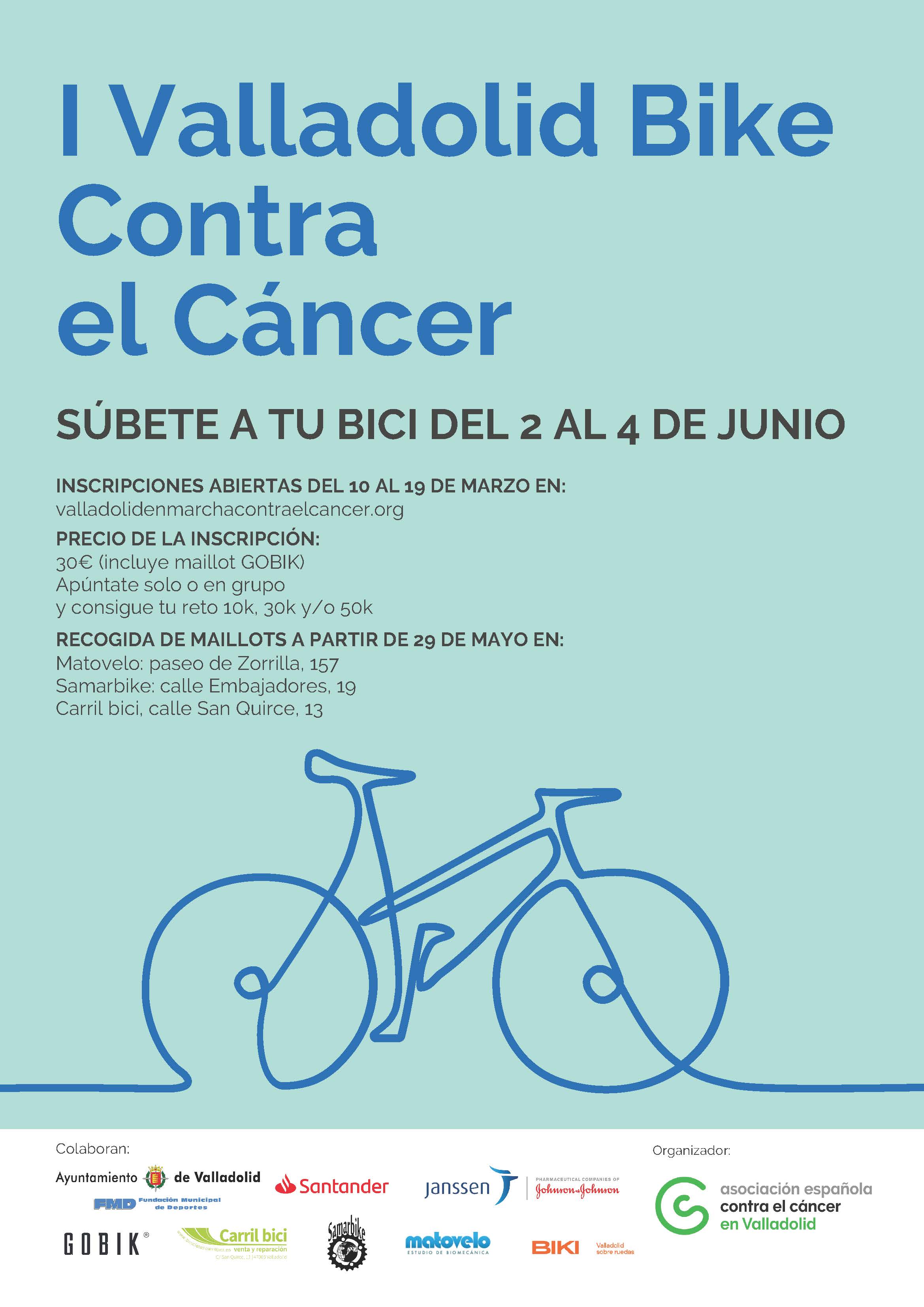 Foto del I VALLADOLID BIKE CONTRA EL CANCER