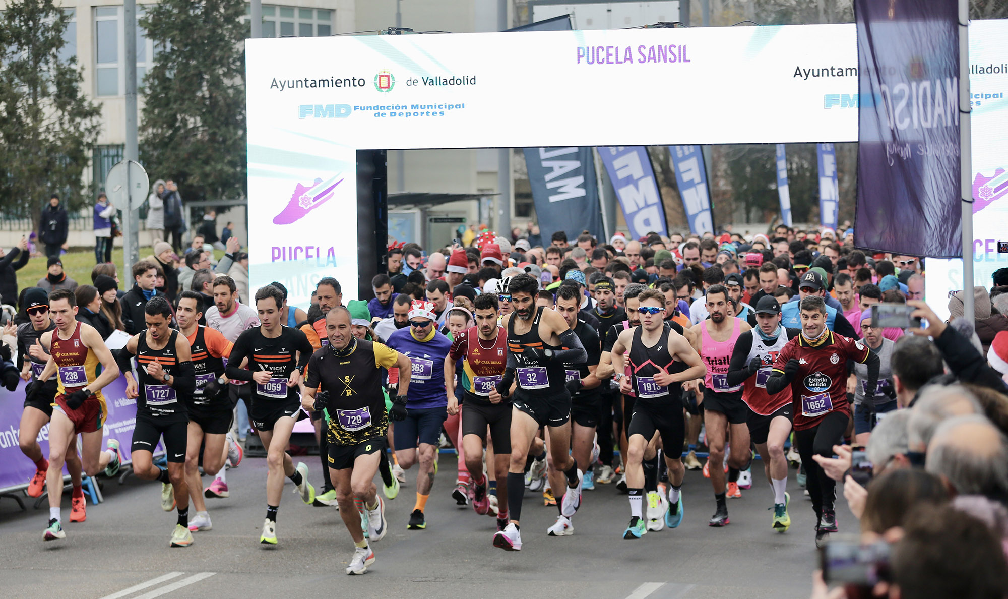 Foto del evento Carrera navideña Pucela Sansil