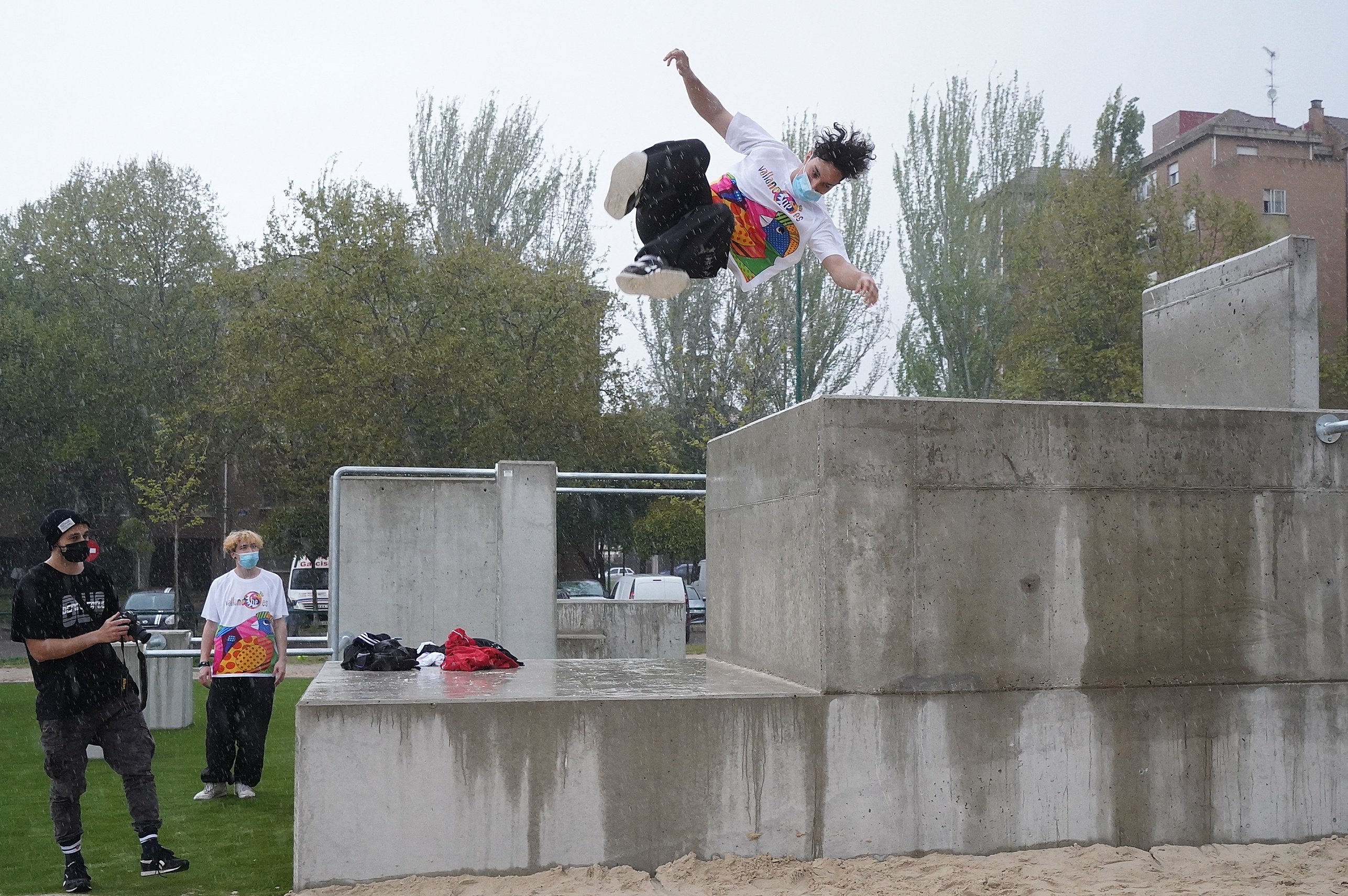 Foto de la instalación Pista de Parkour en plaza de Cuba