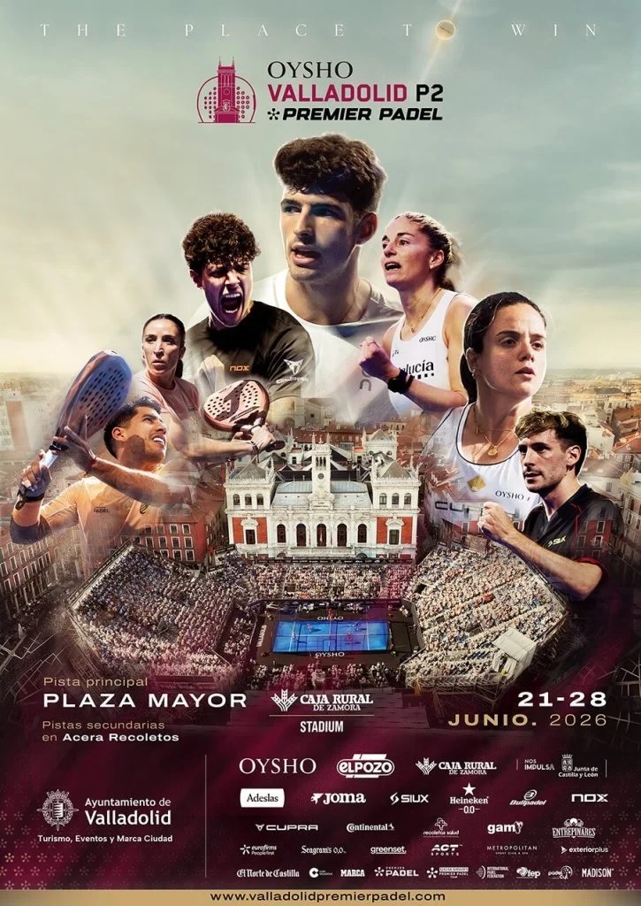 Foto del OYSHO VALLADOLID P2 PREMIER PADEL 2026